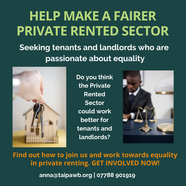 Become a Tenant Champion for equality in housing