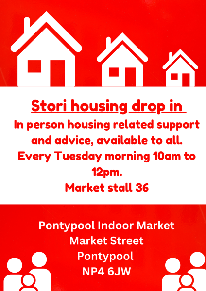 Tuesday Morning Housing support drop in