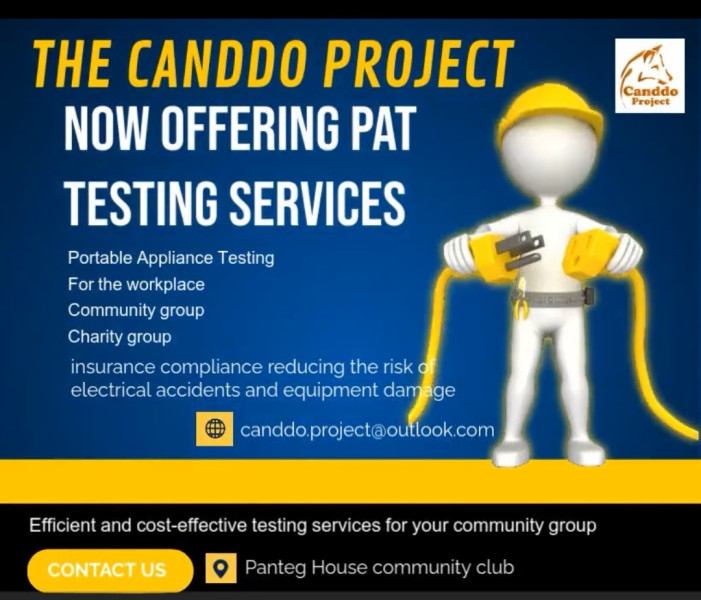 Community Portable Appliance Testing (PAT testing)