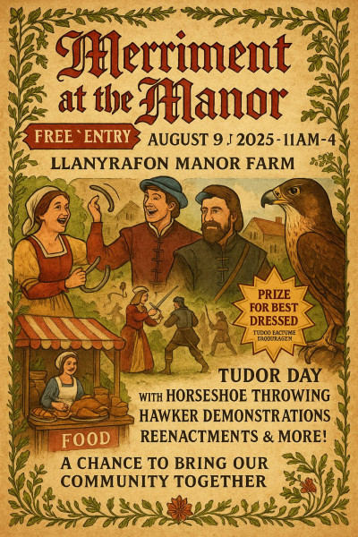Merriment at the Manor - FREE ENTRY