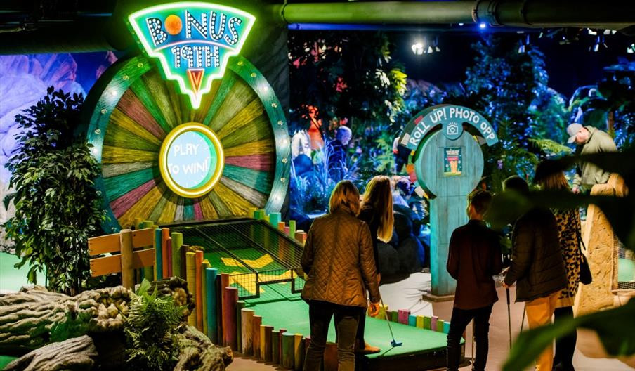 Tree Top Golf and Cardiff Museum