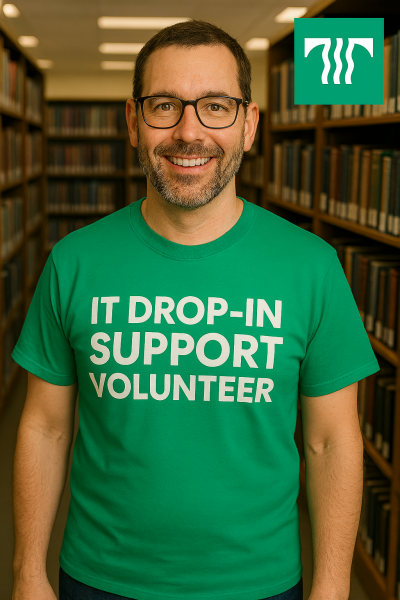 IT Drop-in Support Volunteer Torfaen Libraries