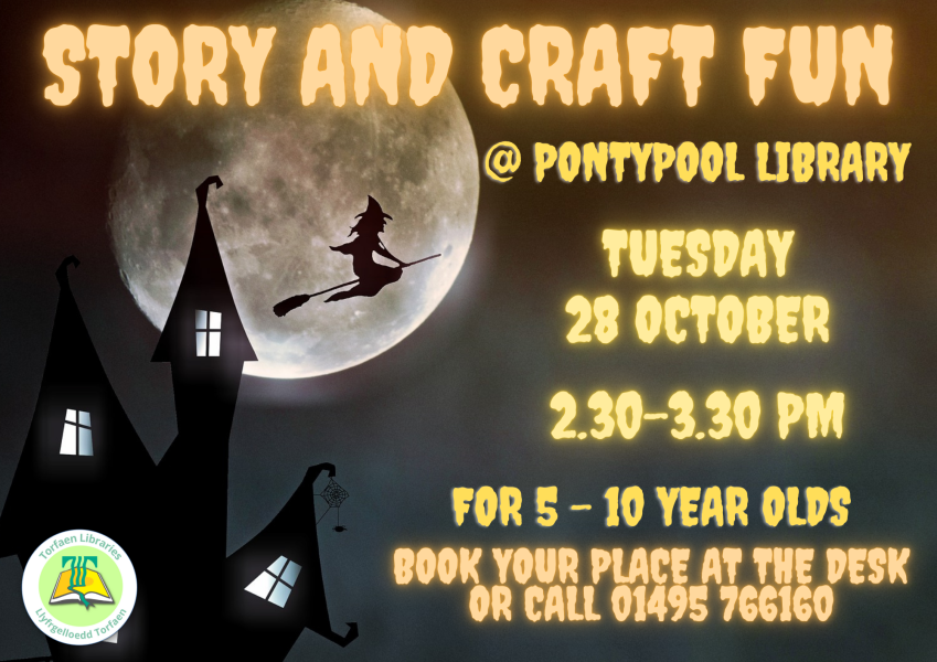 Story & Craft at Pontypool Library