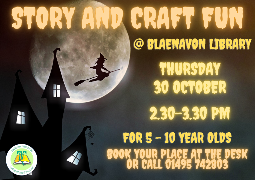 Story & Craft at Blaenavon Library