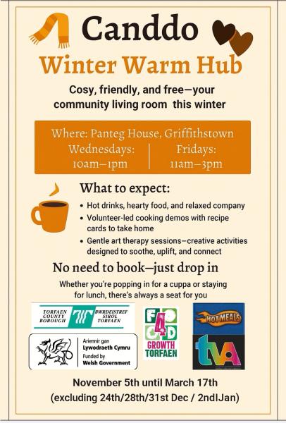 Canddo Winter Warm Hub Pontypool