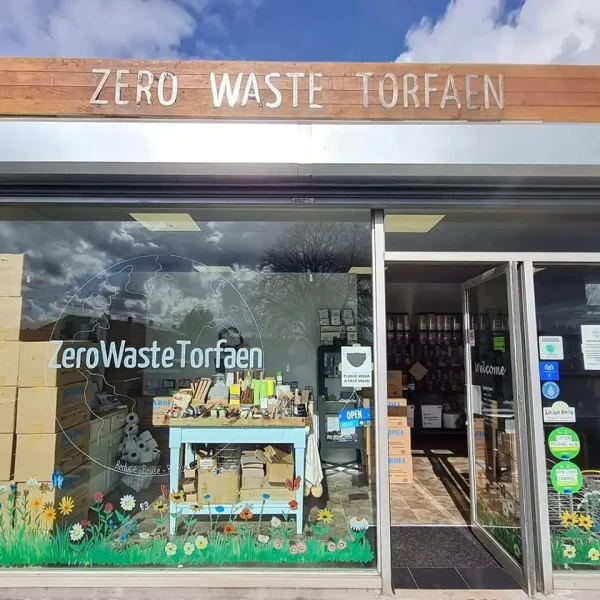 Zero waste shop in Torfaen