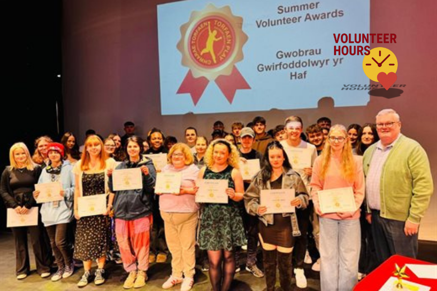 Log your volunteering hours on Connect Torfaen